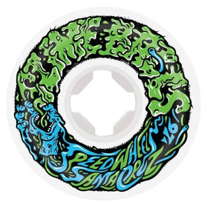 Santa Cruz Slime Balls Vomit Mini II Skateboard Wheels White 97A