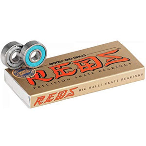 Bones Big Balls Reds Skateboard Bearings 8 Pack