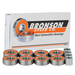 Bronson G2 Skateboard Bearings 8P