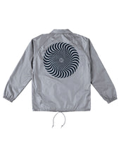 Load image into Gallery viewer, SPITFIRE CLASSIC SWIRL COACH JACKET Silver/Navy