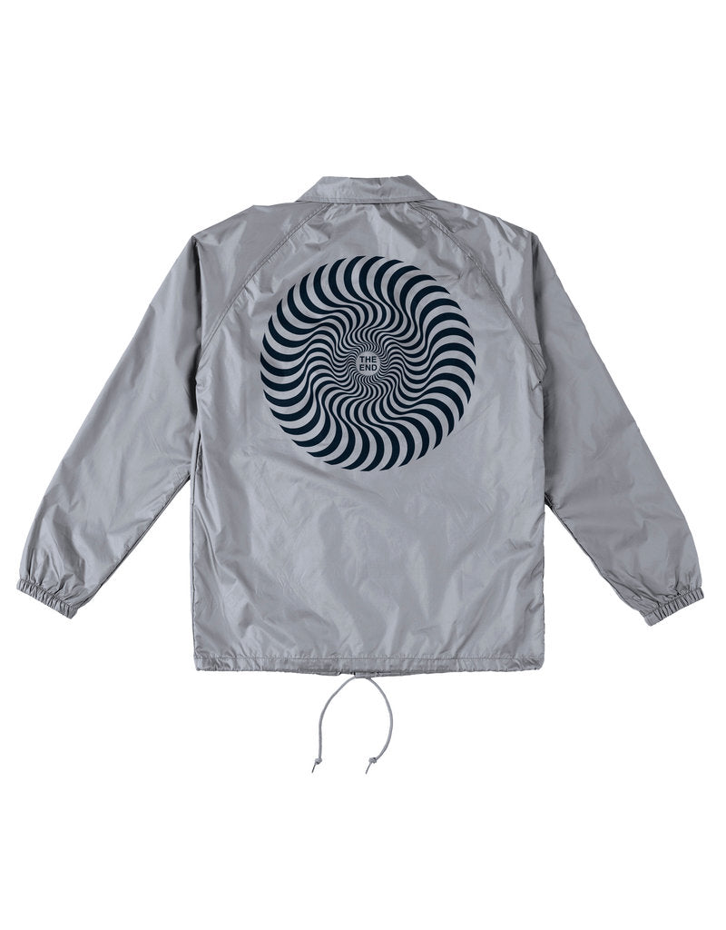 SPITFIRE CLASSIC SWIRL COACH JACKET Silver/Navy