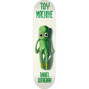 Toy Machine Doll 8"" Skateboard Deck Lutheran