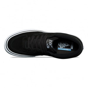 VANS - HALF CAB PRO MENS SHOES BLACK/BLACK/WHITE