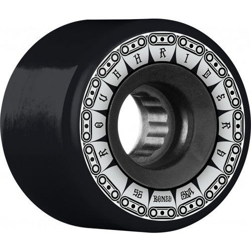 Bones - Rough Riders Tank Black 56MM 80A ATF Skateboard Wheels